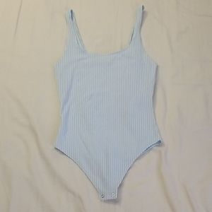 Garage Striped body suit